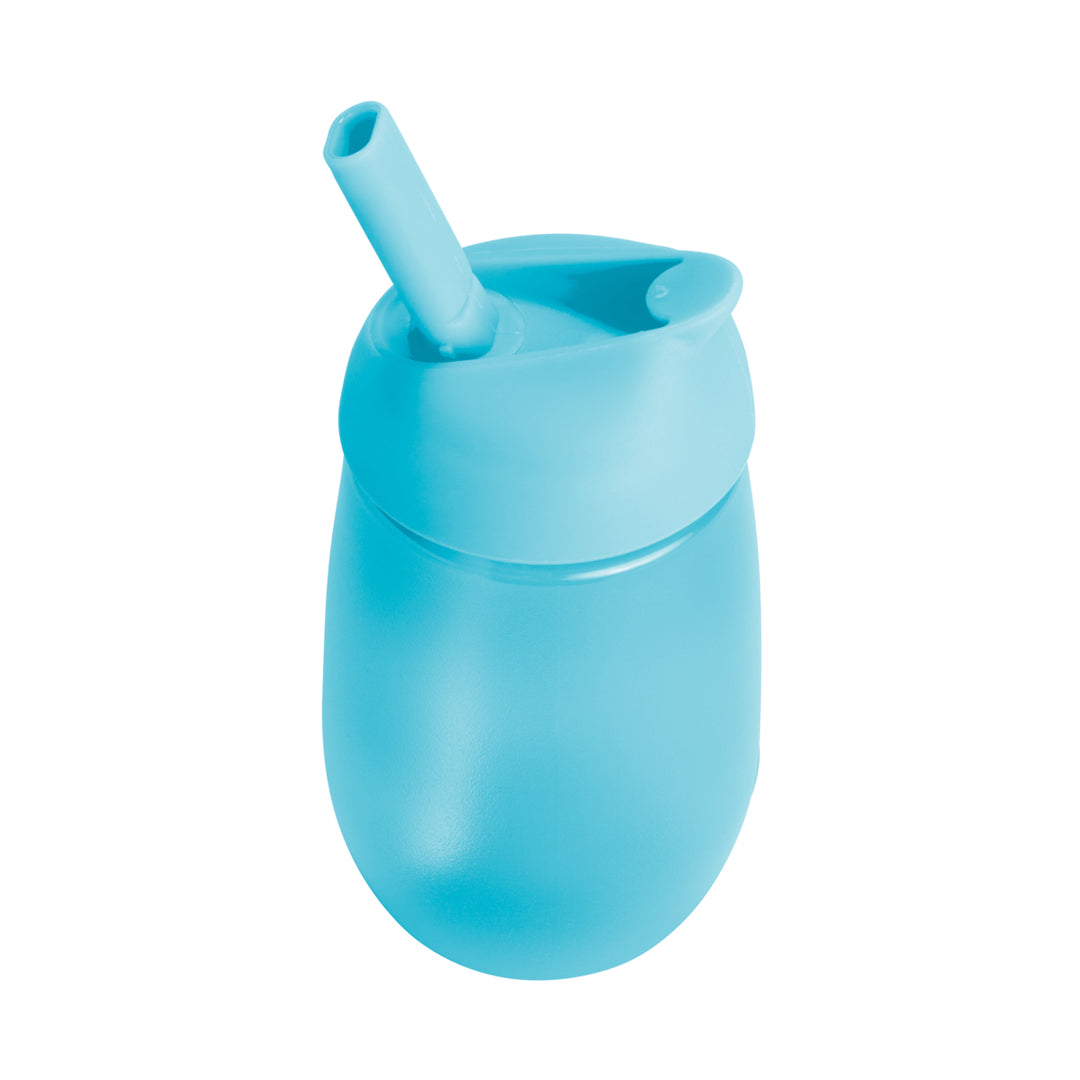 Munchkin 10oz Simple Clean Toddler Straw Cup With Lid 1Pk - Blue