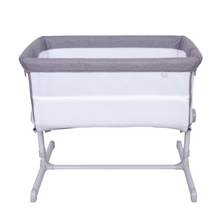 Childcare Comfortable Dusk Bedside Sleeper Baby Bassinet Co-Sleeper & Mattress Grey