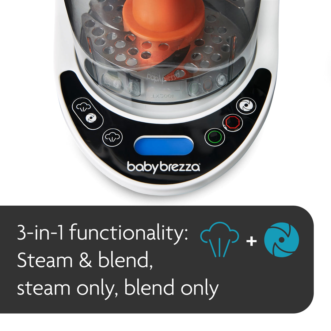Baby Brezza One Step Baby Food Deluxe Maker Steamer Blender