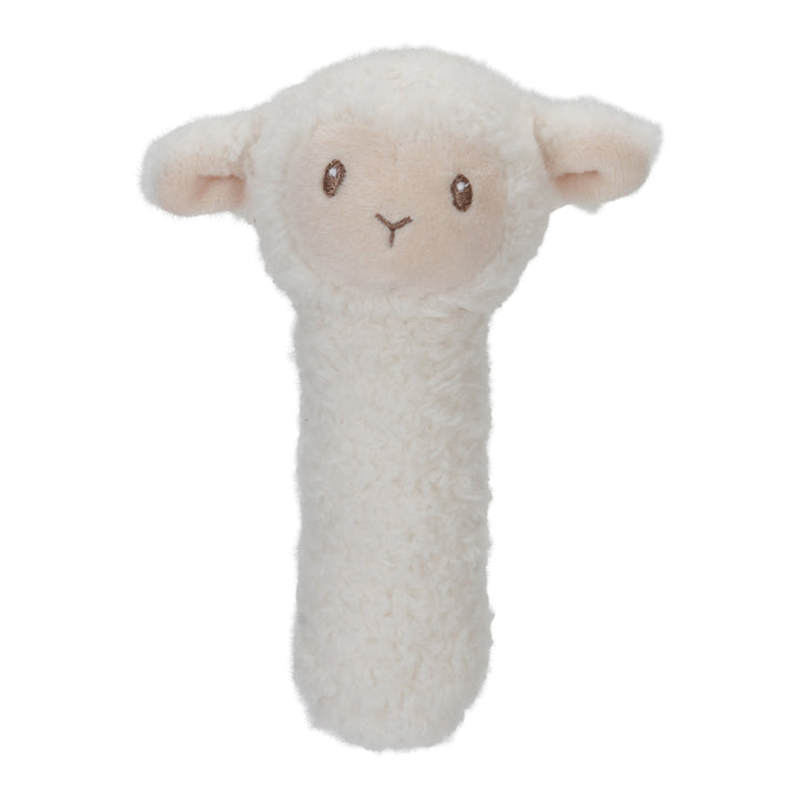 Little Dutch Little Farm Rattle Sheep Plush Baby Toy