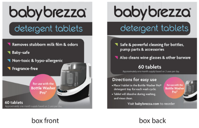 Baby Brezza Bottle Washer Pro Detergent Tablets