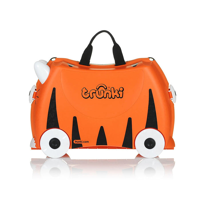 Trunki Ride-on Lightweight And Durable Luggage Kids Travel Suitcase - Tipu Tiger