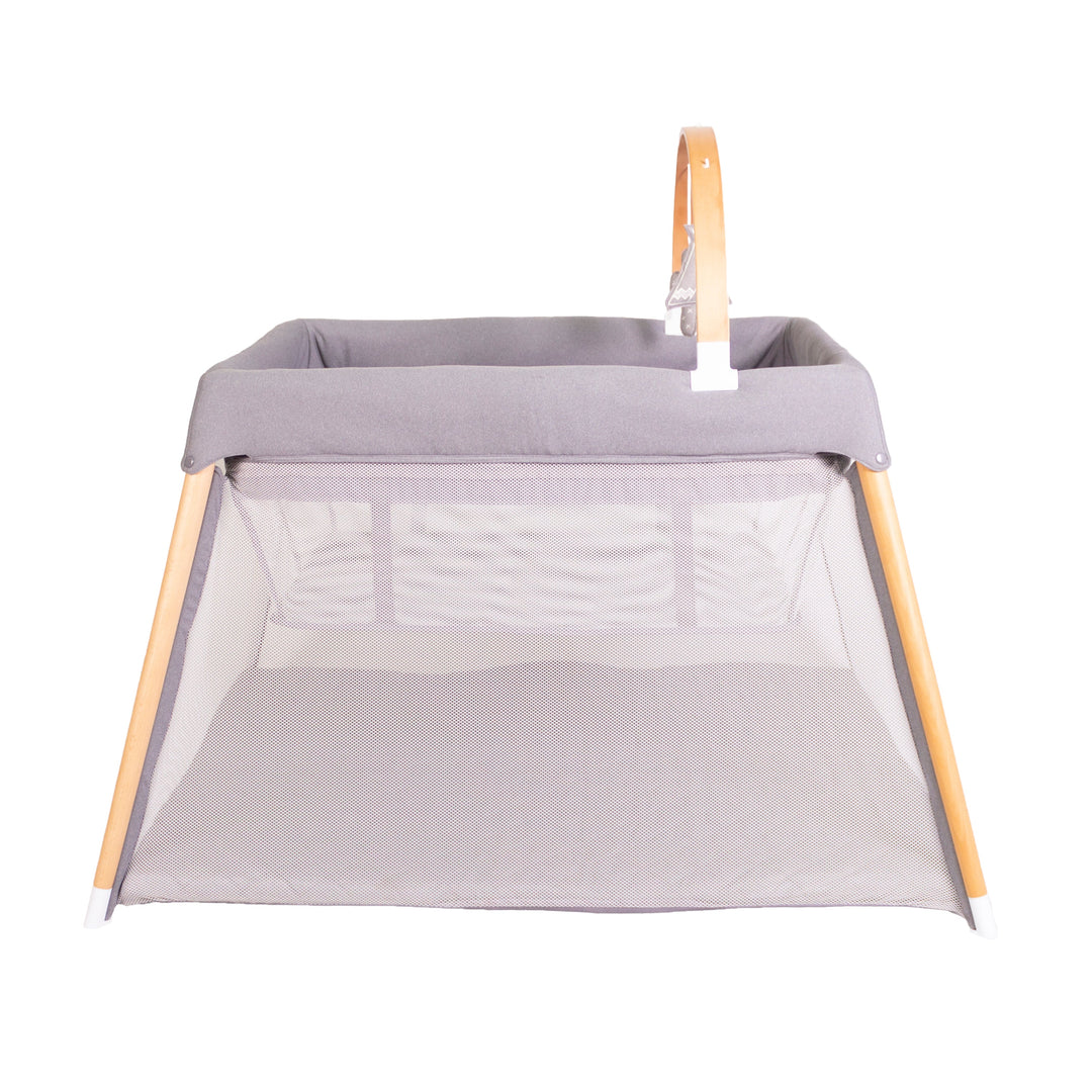 Bebecare Zuri Timber Travel Cot - Natural