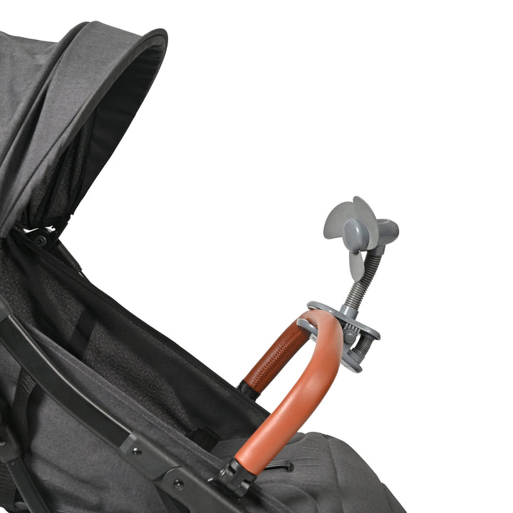 Childcare Stroller Fan - Grey