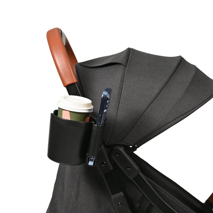 Childcare Stroller Cup & Mobile Holder - Black