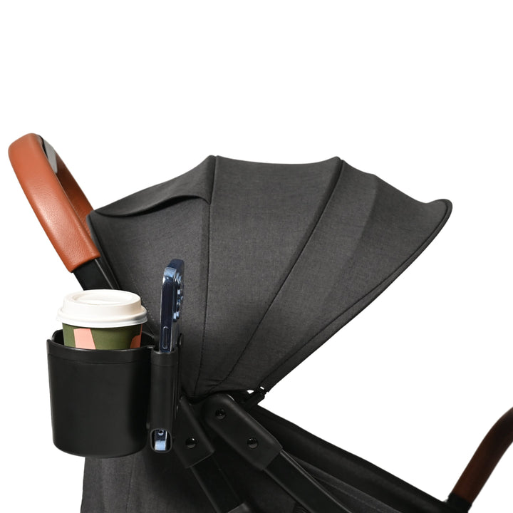 Childcare Stroller Cup & Mobile Holder - Black