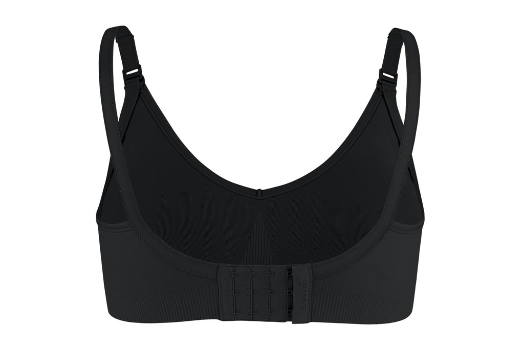 Bravado Designs Body Silk Seamless Nursing Bra - Sustainable - Black