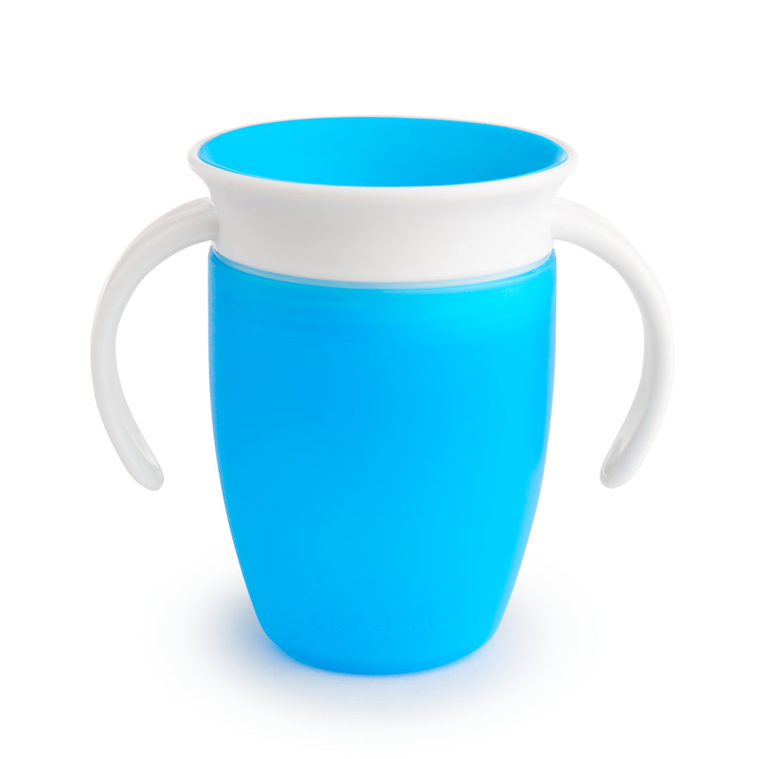 Munchkin 7oz Miracle 360° Trainer Cup With Spoutless Design - Blue