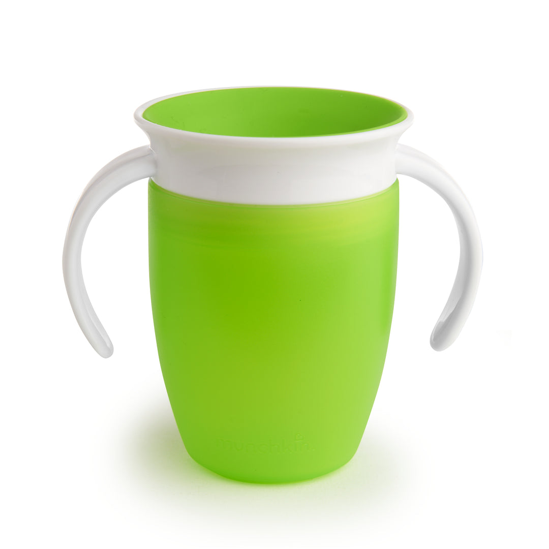 Munchkin 7oz Miracle 360° Trainer Cup With Spoutless Design - Green