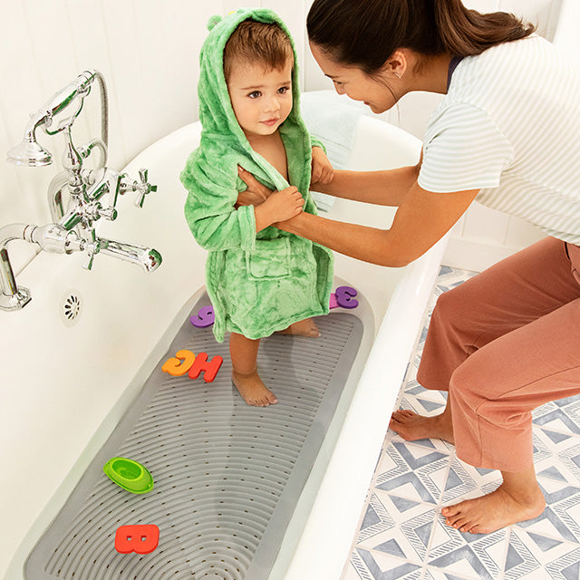 Munchkin Soft Spot Cushioned Bath Mat Bathing Accessory - Grey