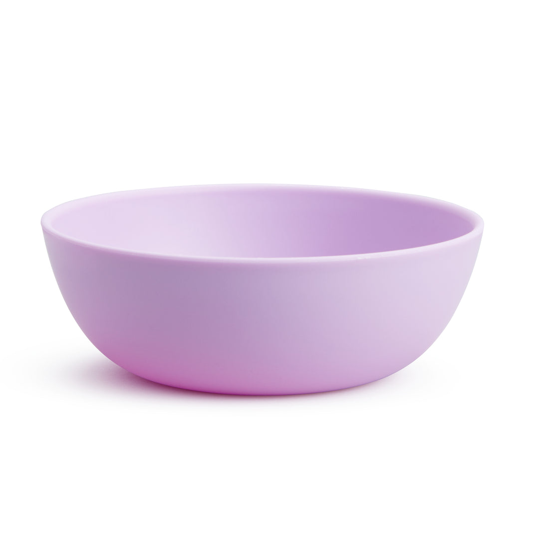 Munchkin Multi Kids Feeding Bowls With Flat Bases & Tall Sides - 4 Pack