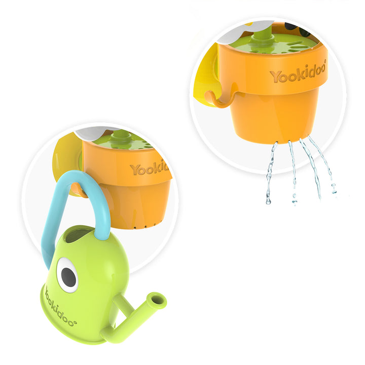 Yookidoo Pour 'N' Spin Tipping Bird Kids Bathing Water Play Toy