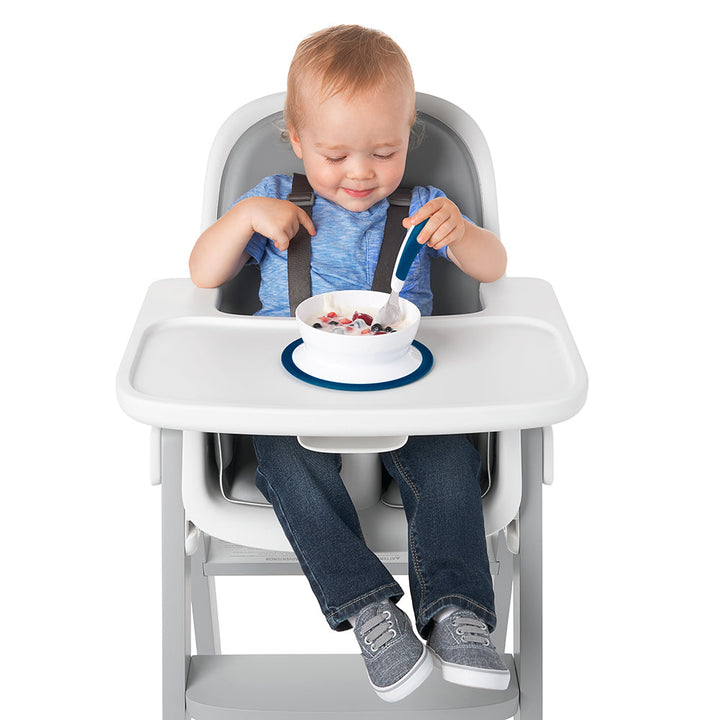 OXO TOT Stick & Stay Kids Feeding Suction Bowl And Non-slip Base - Navy
