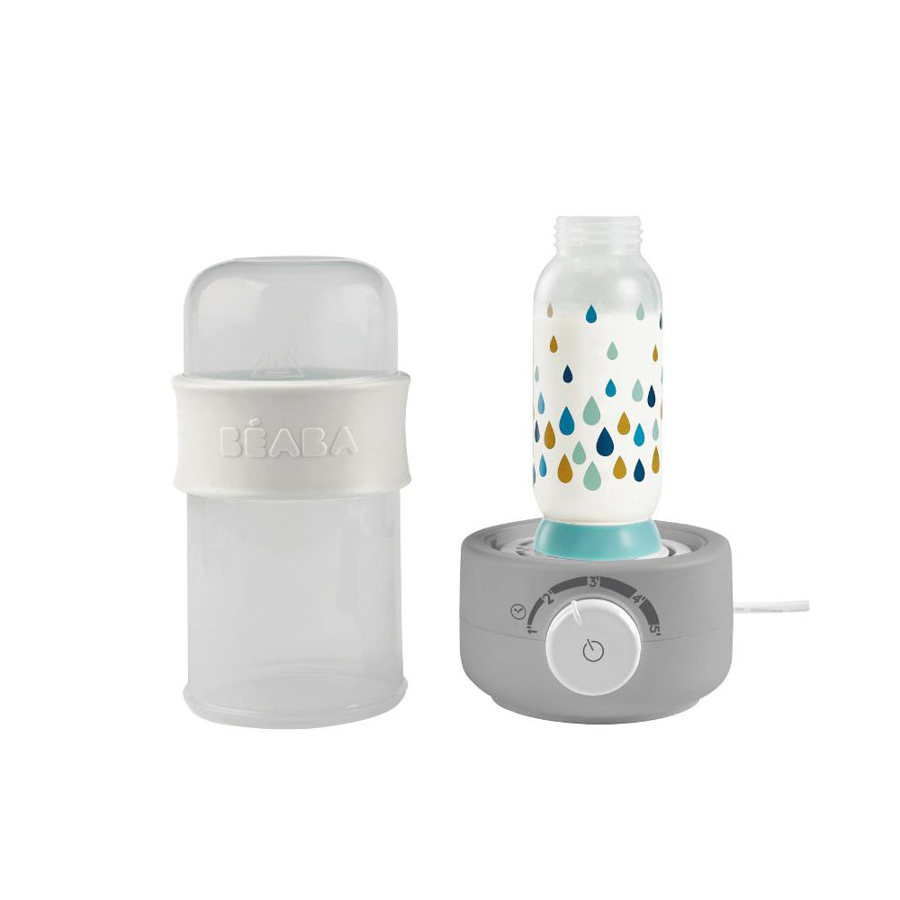 Beaba Baby Milk Second Bottle Warmer - Grey