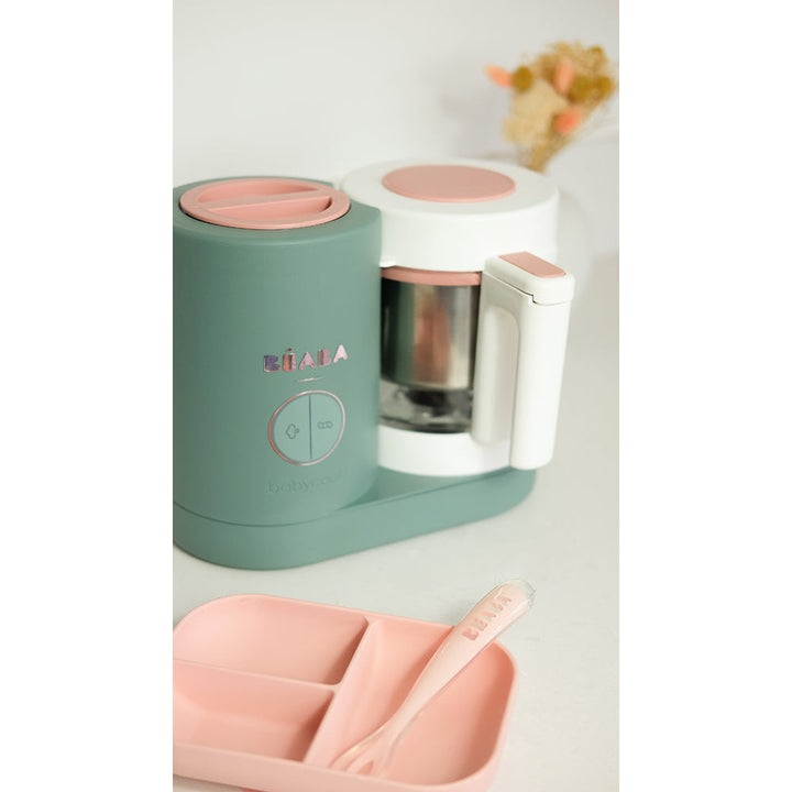 Beaba Babycook Neo Baby Food Processor Steamer Blender - Eucalyptus