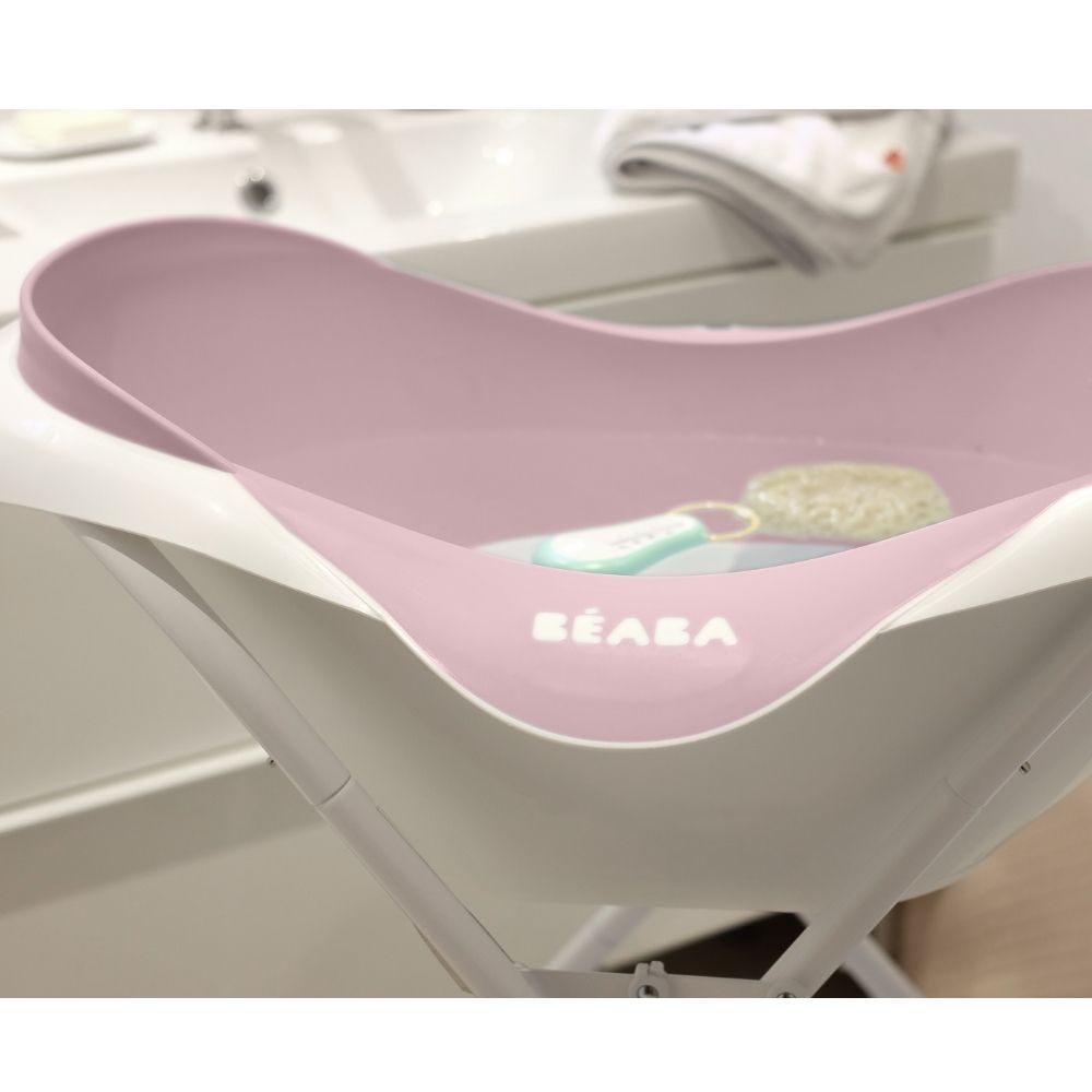 Beaba Cameleo 1st Stage Baby Bath Non-Slip - Old Pink
