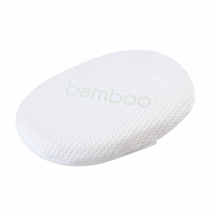 Comfy Baby Cooling Dimple Pillow Baby Memory Foam Bamboo Pillow - White