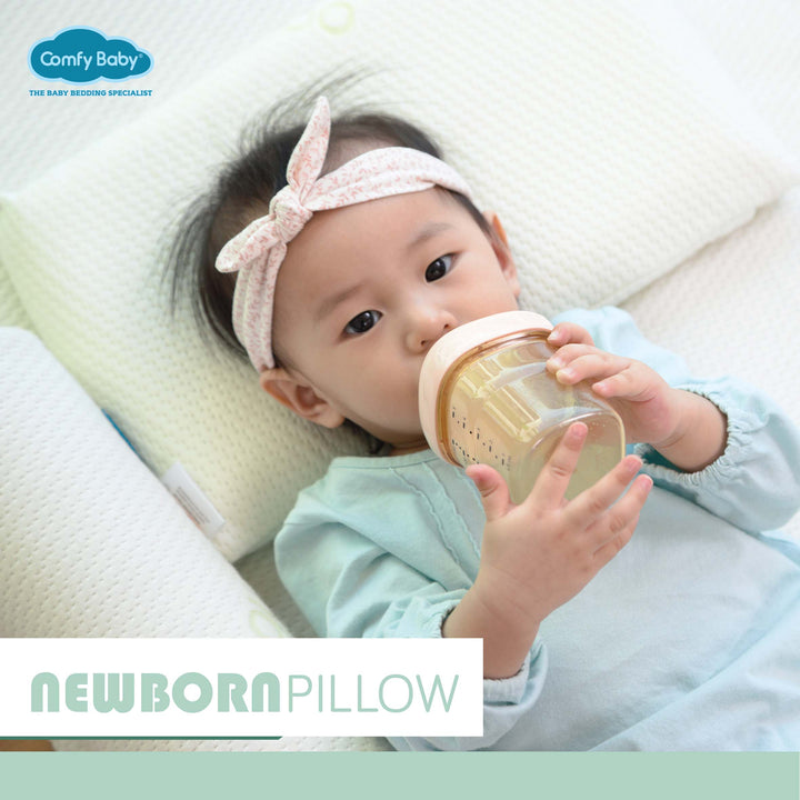 Comfy Baby New Born Baby Purotex Bamboo Pillow - White