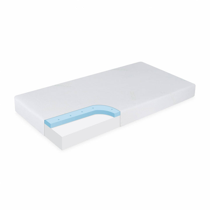 Comfy Baby Supreme Memory Foam Mattress Gel Infused - White