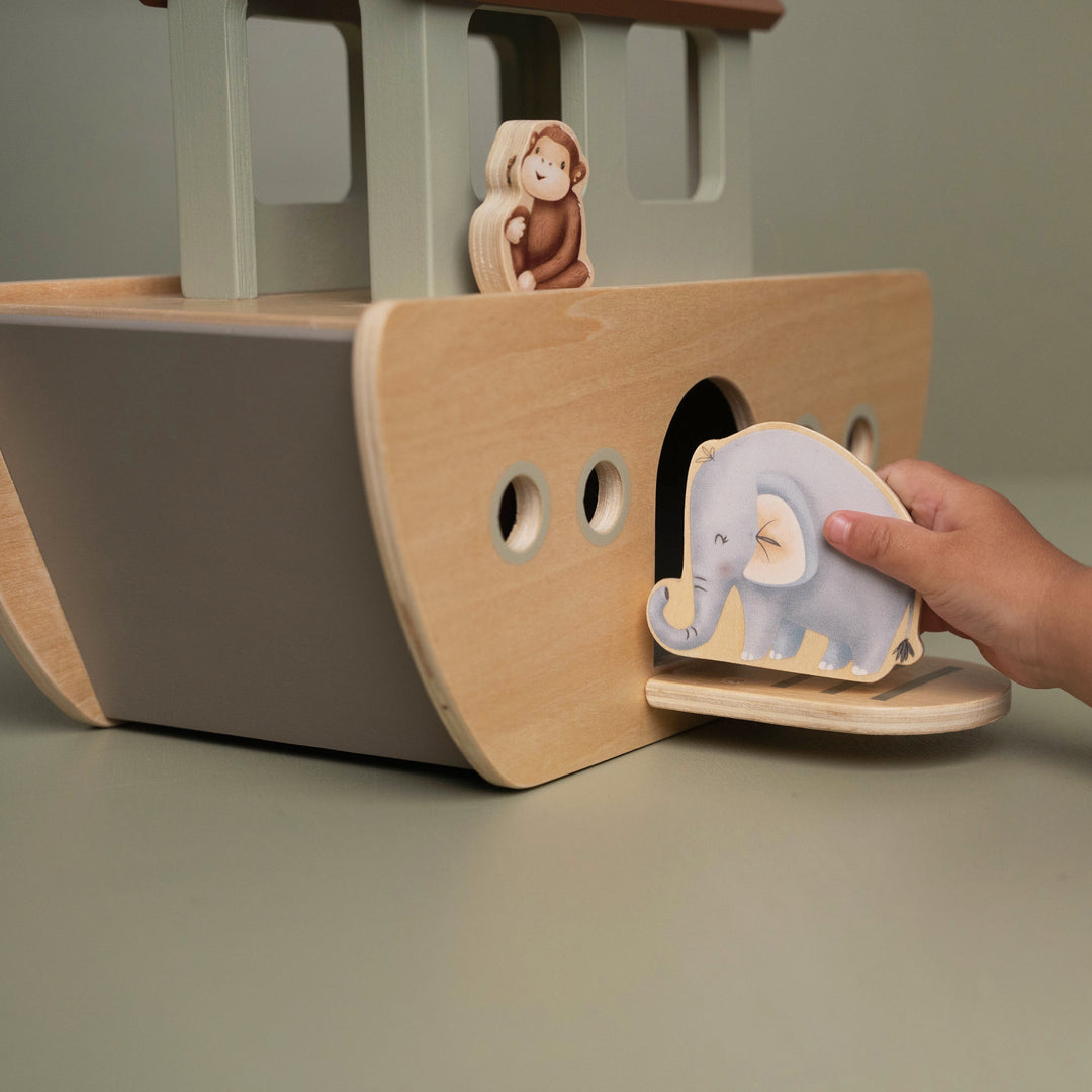 Little Dutch Noah's Ark Kids Wooden Playset