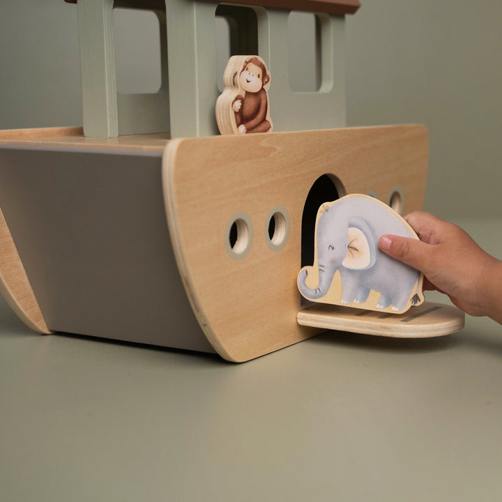 Little Dutch Noah's Ark Kids Wooden Playset
