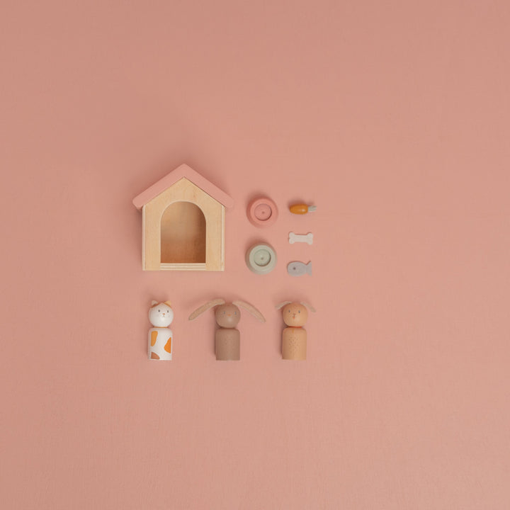 Little Dutch Wooden Doll's House Pet Expansion Set