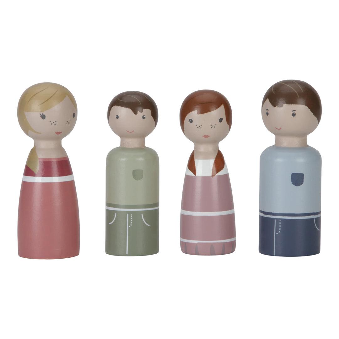 Little Dutch Wooden Doll's House Expansion Set - Family Rosa