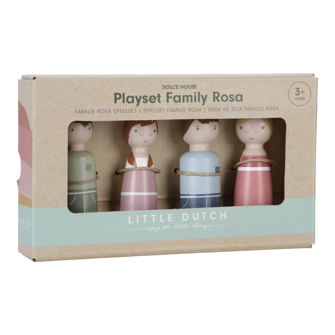 Little Dutch Wooden Doll's House Expansion Set - Family Rosa
