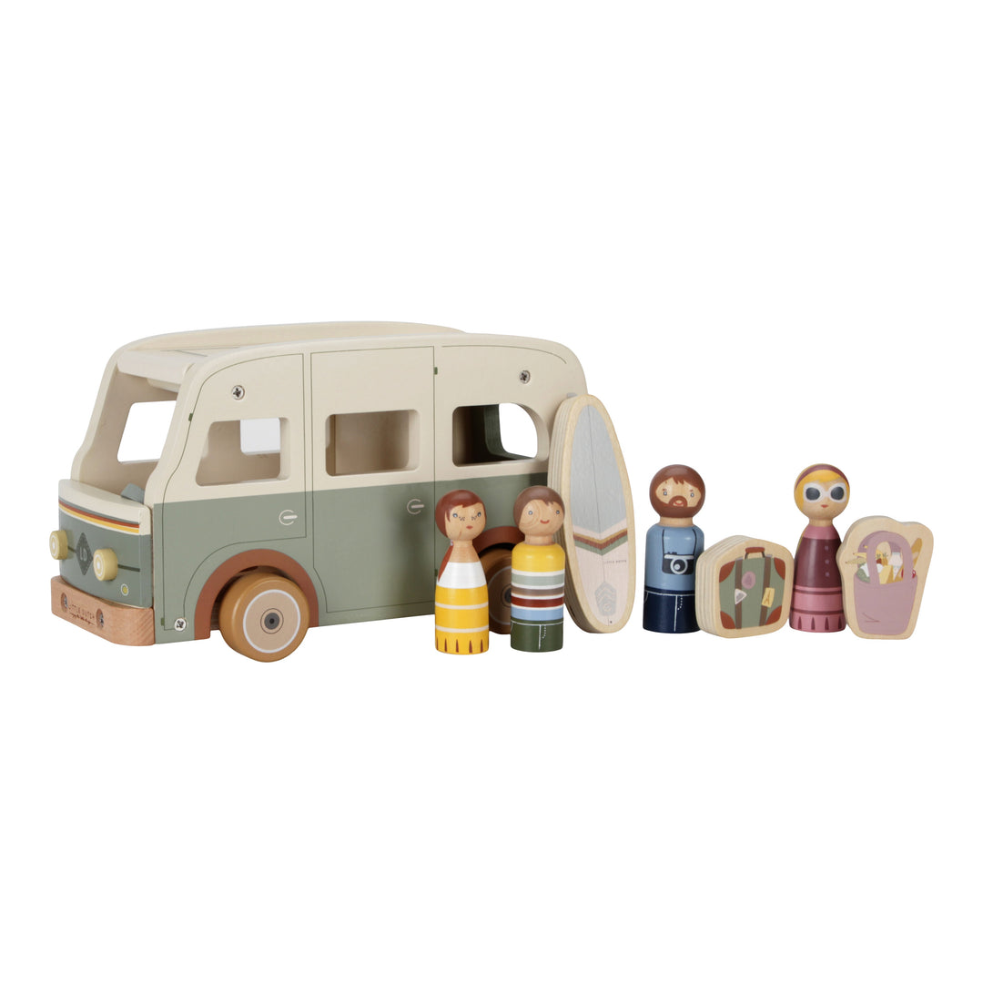 Little Dutch Wooen Vintage Campervan Toy