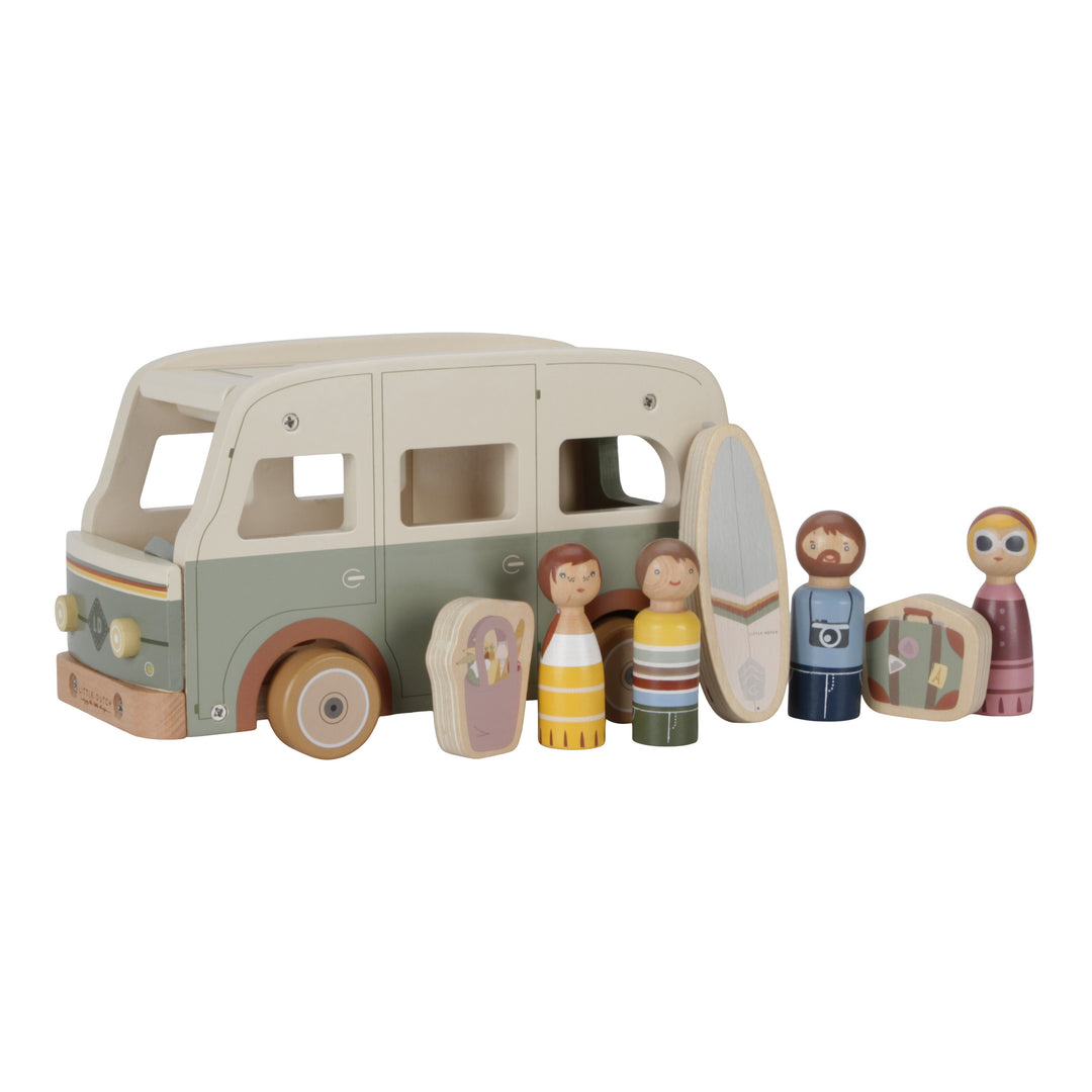 Little Dutch Wooen Vintage Campervan Toy