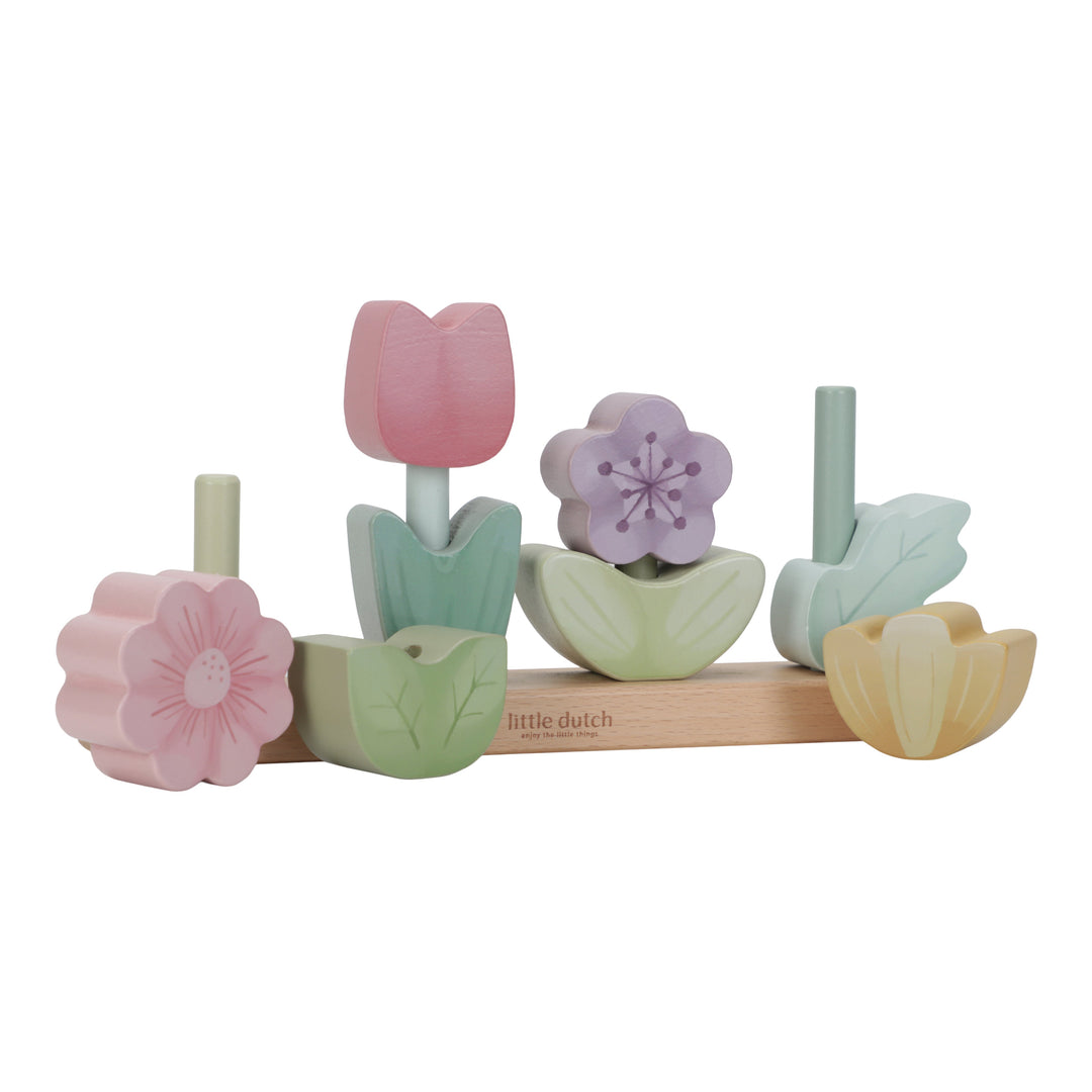 Little Dutch Fairy Garden Stacking Puzzle Flower