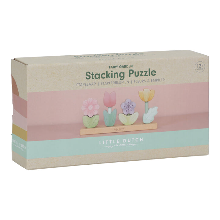 Little Dutch Fairy Garden Stacking Puzzle Flower
