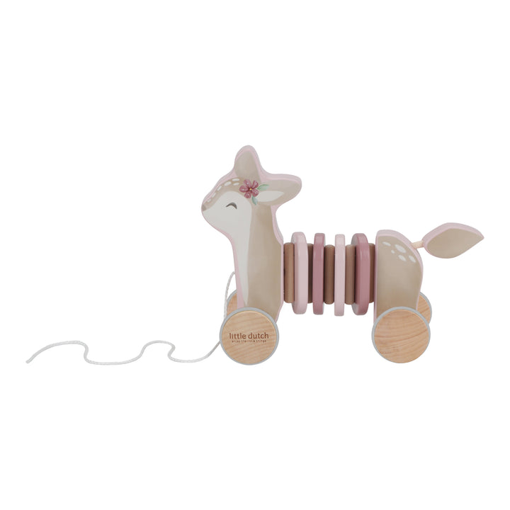 Little Dutch Fairy Garden Pull-Along Deer