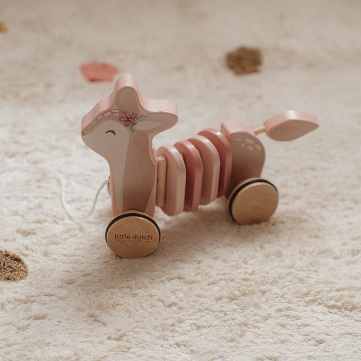 Little Dutch Fairy Garden Pull-Along Deer