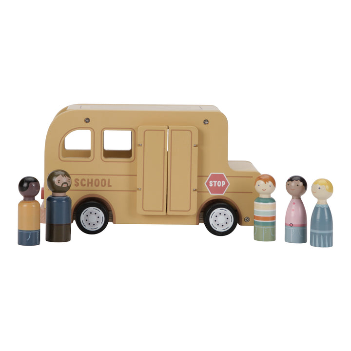 Little Dutch Wooden School Bus