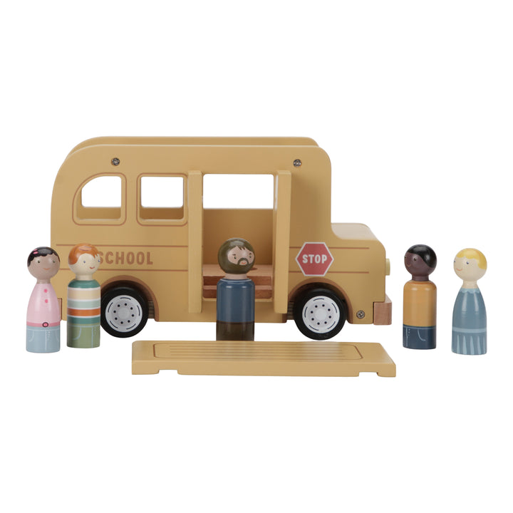 Little Dutch Wooden School Bus