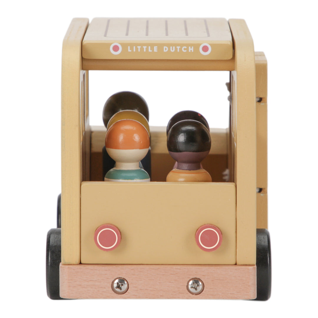 Little Dutch Wooden School Bus