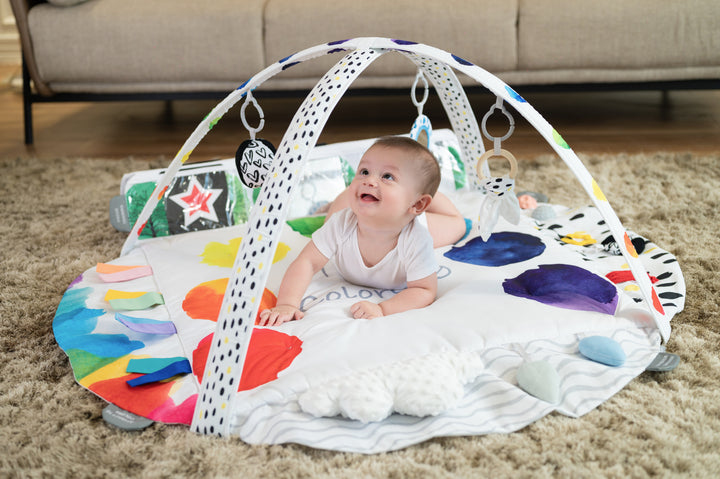 Childcare My First Palette Activity Gym Light Weight Baby Infant Play Mat Nursery