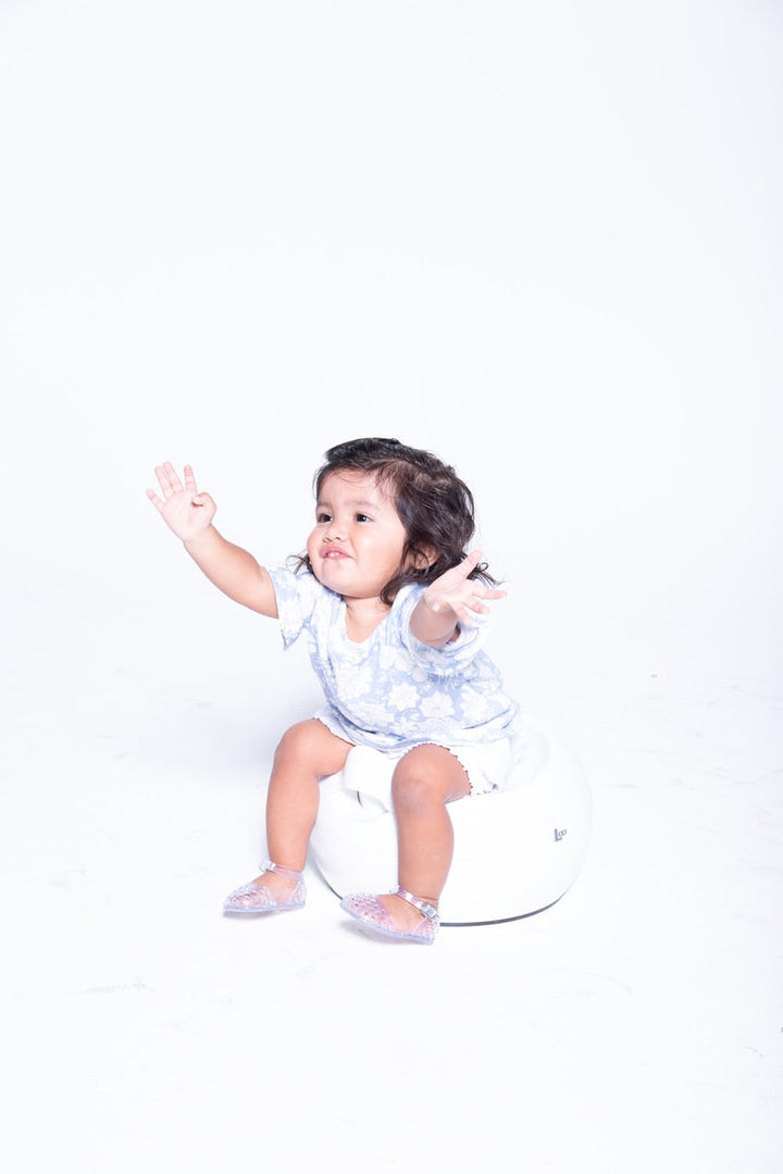 Joovy Loo Potty Comfortable Toilet Training Seat Kids Baby Toddler - White