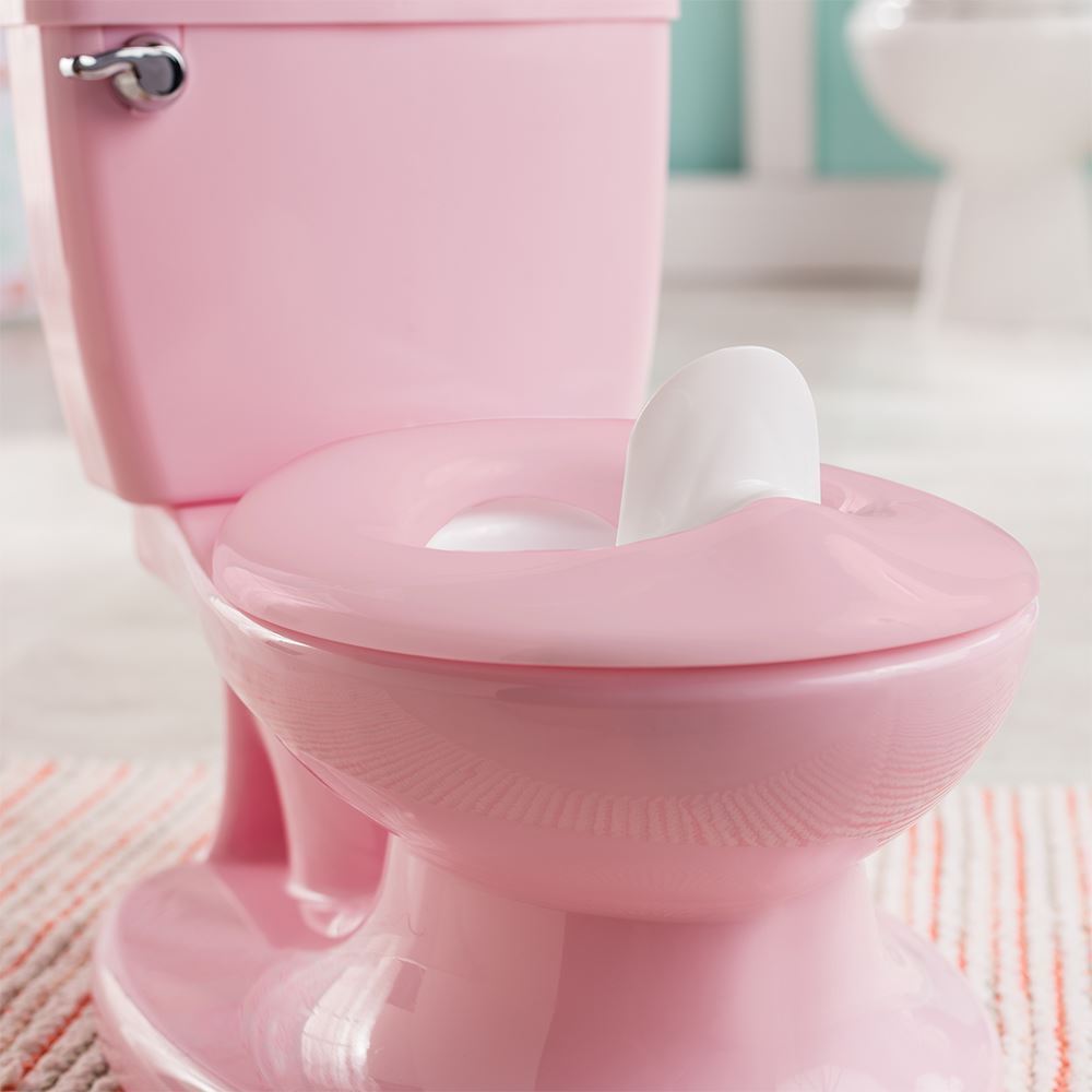 Summer Infant My Size Potty Realistic Design Looks With Flip-up Lid And Removable PInk