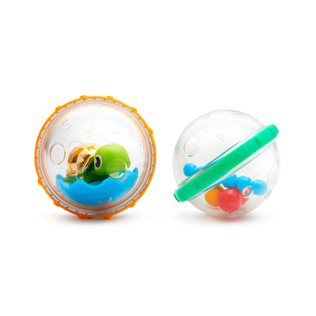 Munchkin Perfect Size Float & Play Bubbles Assortment Bath Toy Randomly Selected
