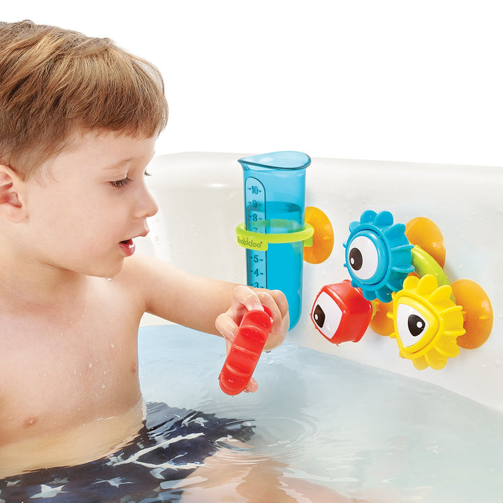 Yookidoo Spin N Sort Water Gear Bath Toy With Different Gear Shape And Colour
