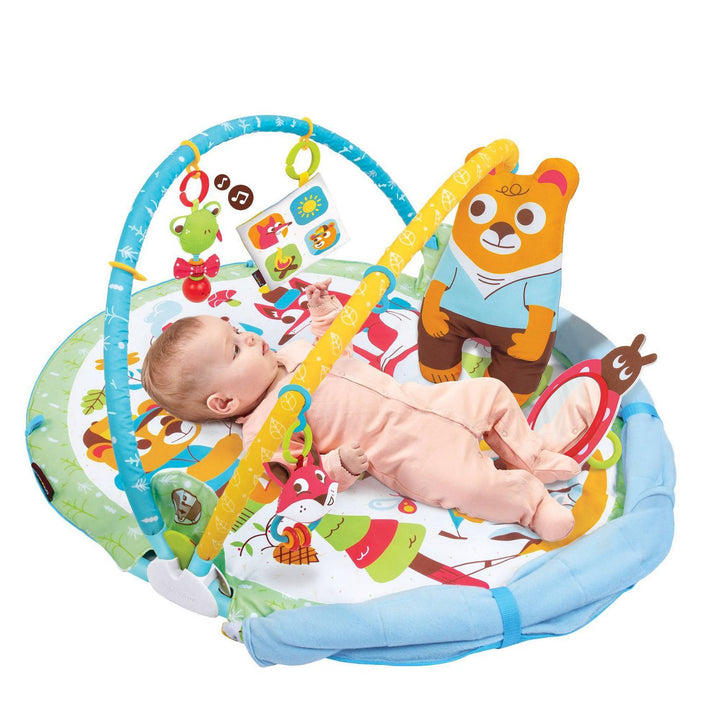 Yookidoo Washable Gymotion Multi functional Play ‘N’ Nap Baby Activity Gym Playmat