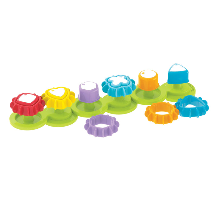 Yookidoo Shape N’ Spin Gear Sorter Kids Activity STEM Based Toy With Colourful Shapes