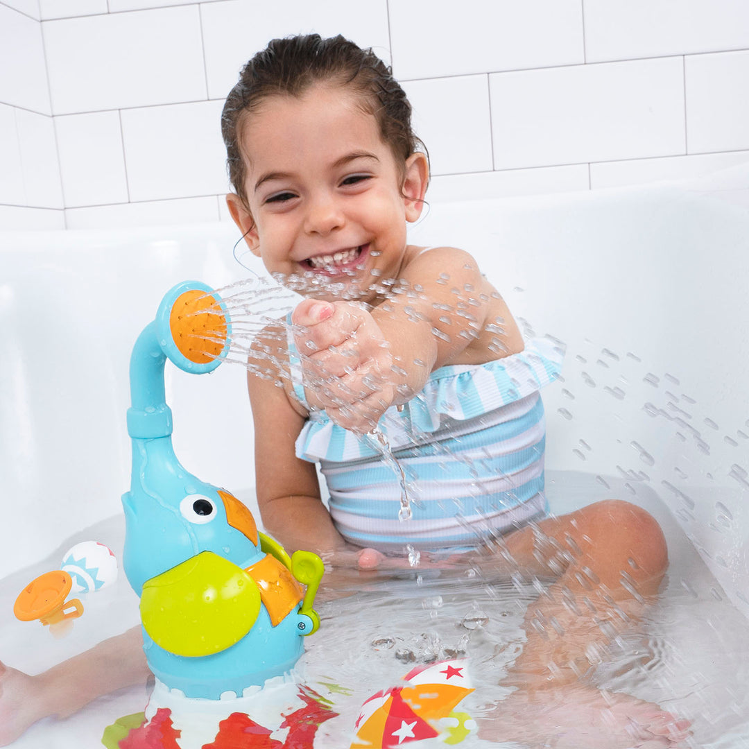 Yookidoo Eco-friendly And Handy Storage Elefountain Water Show Kids Bathing Toy