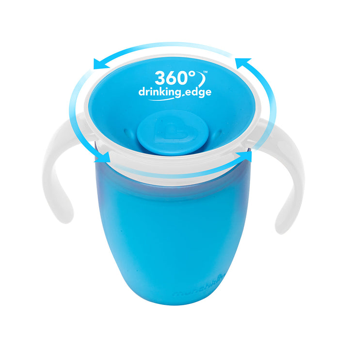 Munchkin Miracle 360° Trainer Cup With Spoutless Design Assorted Random Colours