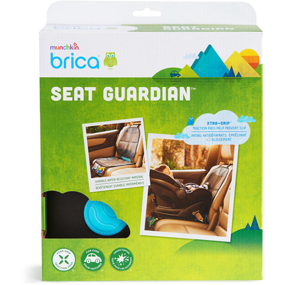 Brica Auto Baby Child Safety Car Seat Guardian Protector Anti Slip (Extra-Grip Pads)
