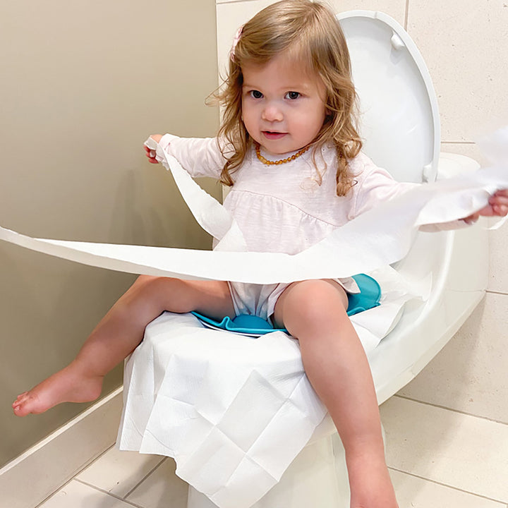Prince Lionheart Tinkle Fold and Go Comfortable Sturdy Seat With Soft-touch Top