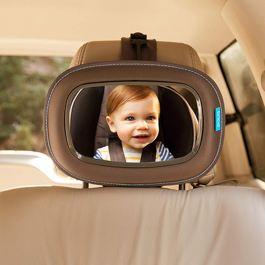 Brica Newborn Lightweight Baby In Sight Soft Touch Auto Baby Car Safety Mirror
