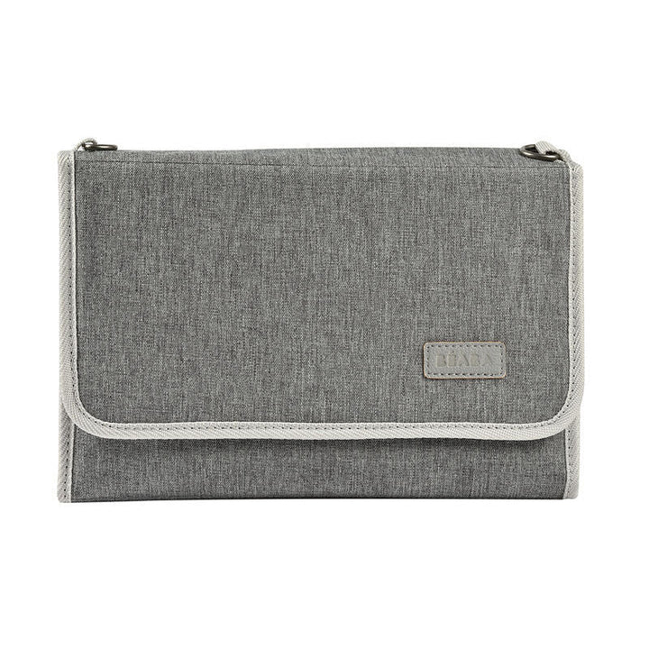 Beaba On-the-go Changing Pouch Baby Mat - Heather Grey